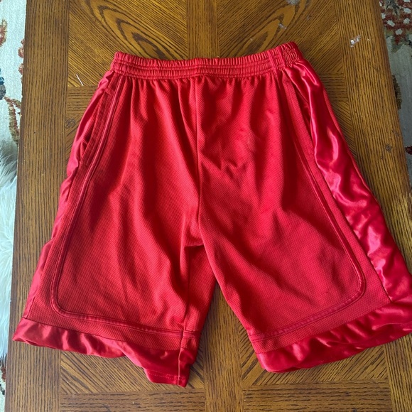 Red and Blue Athletic Shorts - Picture 7 of 10